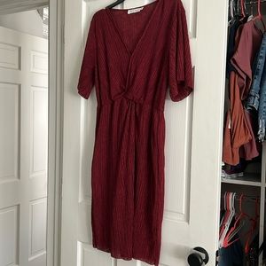 Maroon Dress